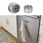 Towel Holder Set Of 3 Self-Adhesive Stainless Steel