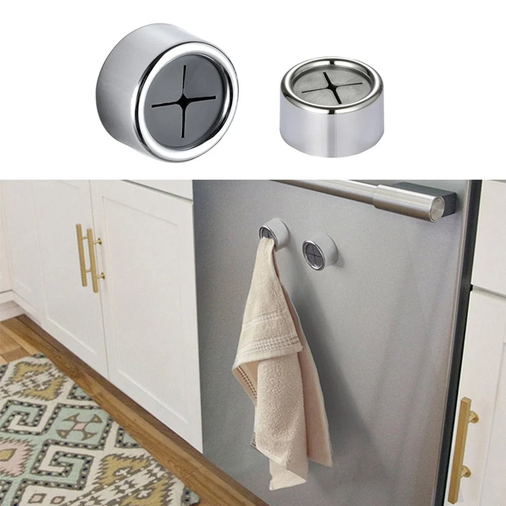 Towel Holder Set Of 3 Self-Adhesive Stainless Steel
