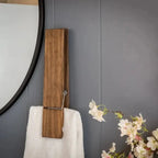 Towel Hook Adhesive No-Drill Built-In Spring
