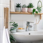 Towel Hook Adhesive No-Drill Built-In Spring