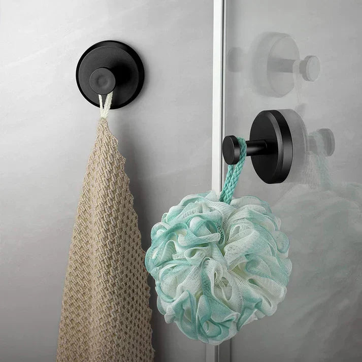 Towel Hook No-Drill Suction Stainless Steel