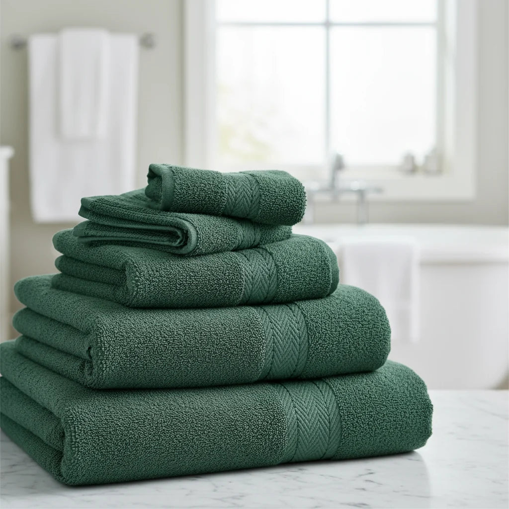 Towel Set 10-Piece Egyptian Cotton Quick-Drying