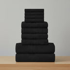 Towel Set 10-Piece Egyptian Cotton Quick-Drying