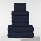 Towel Set 10-Piece Egyptian Cotton Quick-Drying