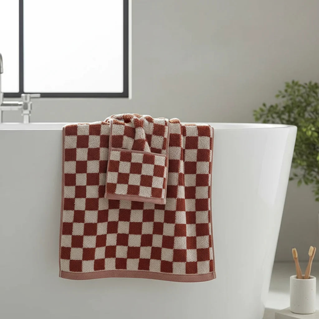 Towel Set 100% Cotton Lightweight Quick-Drying Set of 2