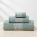 Towel Set 3-Piece Ring-Spun Cotton Soft & Absorbent