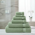 Towel Set 6-Piece Ring-Spun Cotton Quick Absorbency