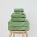 Towel Set 6-Piece Ring-Spun Cotton Quick Absorbency