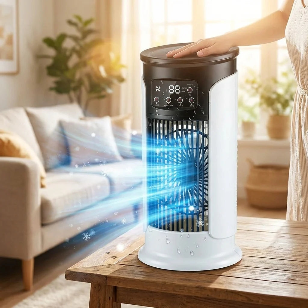 Tower Fan 3-in-1 Air Cooler & Humidifier