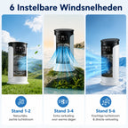 Tower Fan 3-in-1 Air Cooler & Humidifier