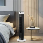 Tower Fan Bladeless Whisper-Quiet Remote & Timer