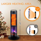 Tower Space Heater PTC Ceramic Oscillating Remote & Timer