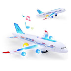 Toy Airplane Automatic Obstacle Detection Lights & Sounds