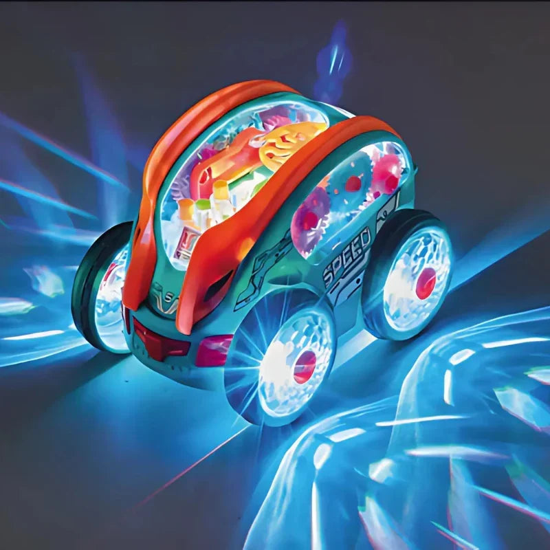 Toy Car 360 Degree Rotation LED Lights & Music