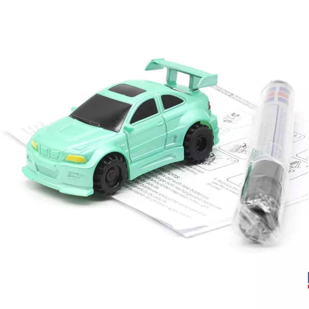 Toy Car Line-Following Includes Drawing Pen