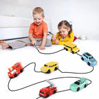 Toy Car Line-Following Includes Drawing Pen