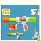 Toy Launcher Air-Powered 5 Soft Foam Balls