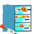 Toy Launcher Air-Powered 5 Soft Foam Balls