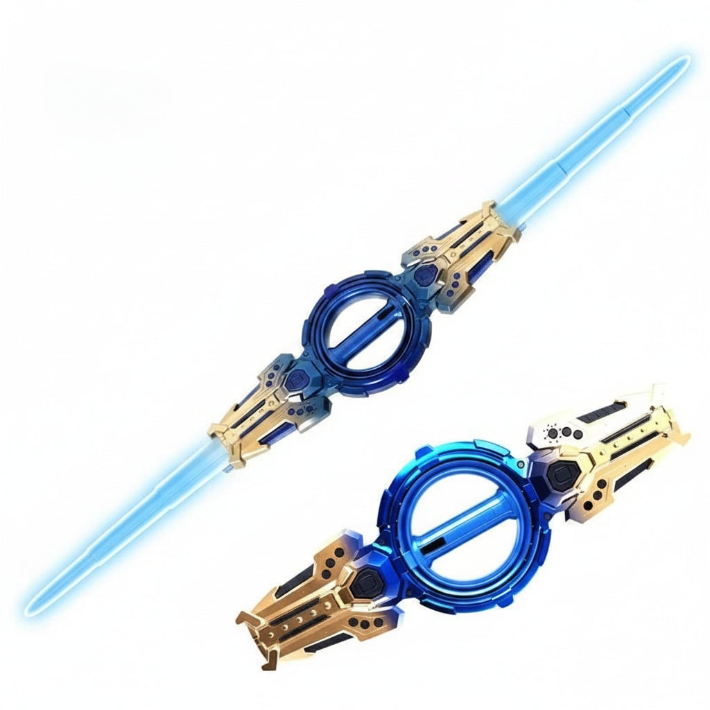 Toy Sword Extendable Double Blade Light & Sound