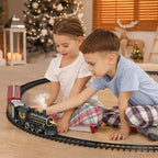 Toy Train Set Battery-Powered & Realistic Sounds