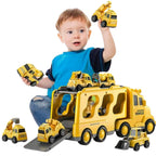Toy Truck Set LED Lights & Sounds Durable Non-Toxic