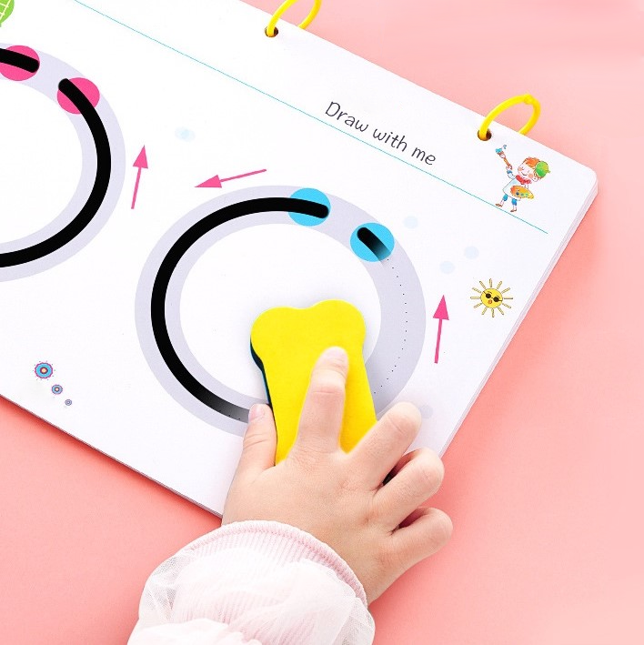 Tracing Workbook Reusable Wipe-Clean Pages
