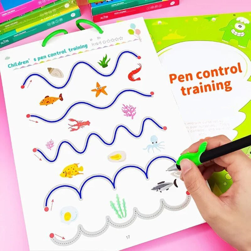 Tracing Workbook Reusable Wipe-Clean Pages