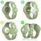 Tracker Holder For Kids Secure Snap-In Silicone Strap
