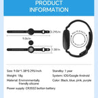 Tracker Wristband Waterproof Real-Time USB Rechargeable