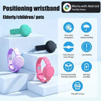 Tracker Wristband Waterproof Real-Time USB Rechargeable