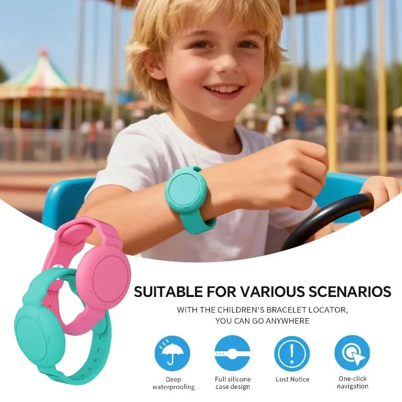 Tracker Wristband Waterproof Real-Time USB Rechargeable