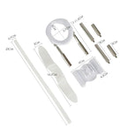 Traction Device Adjustable Tension Stainless Steel & Silicone