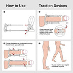 Traction Device Medically Approved Adjustable Stainless Steel & Silicone