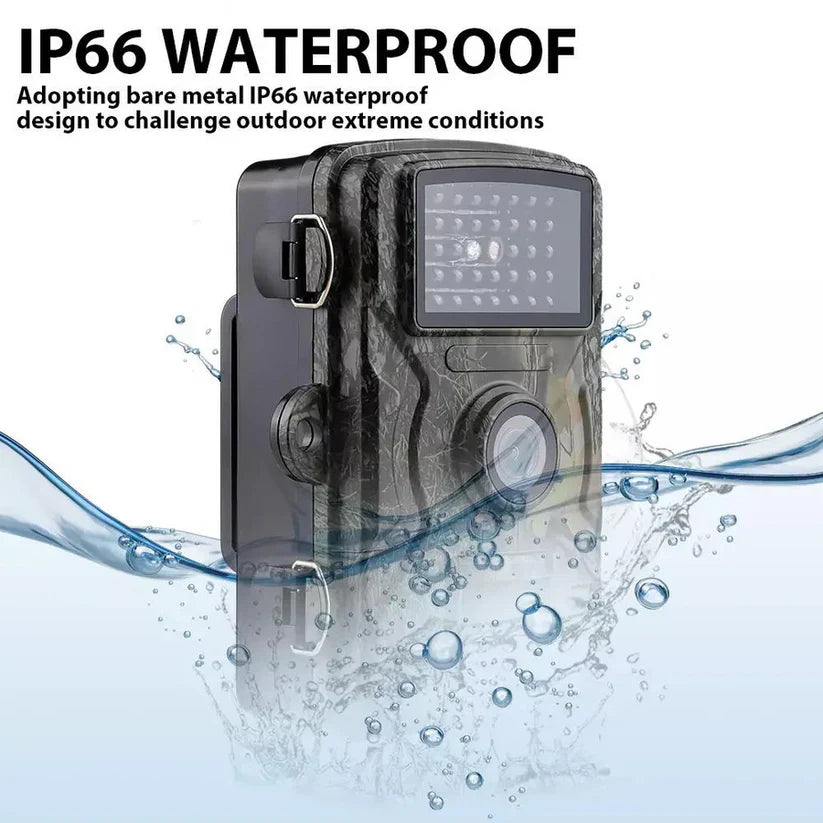 Trail Camera 1080p HD No-Glow Night Vision