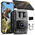 Trail Camera 4K Ultra HD Night Vision Solar Rechargeable