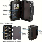 Trail Camera Infrared Night Vision 16MP Weatherproof
