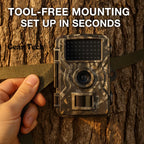 Trail Camera Motion-Activated 16MP Invisible Night Vision