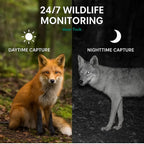 Trail Camera Motion-Activated 16MP Invisible Night Vision
