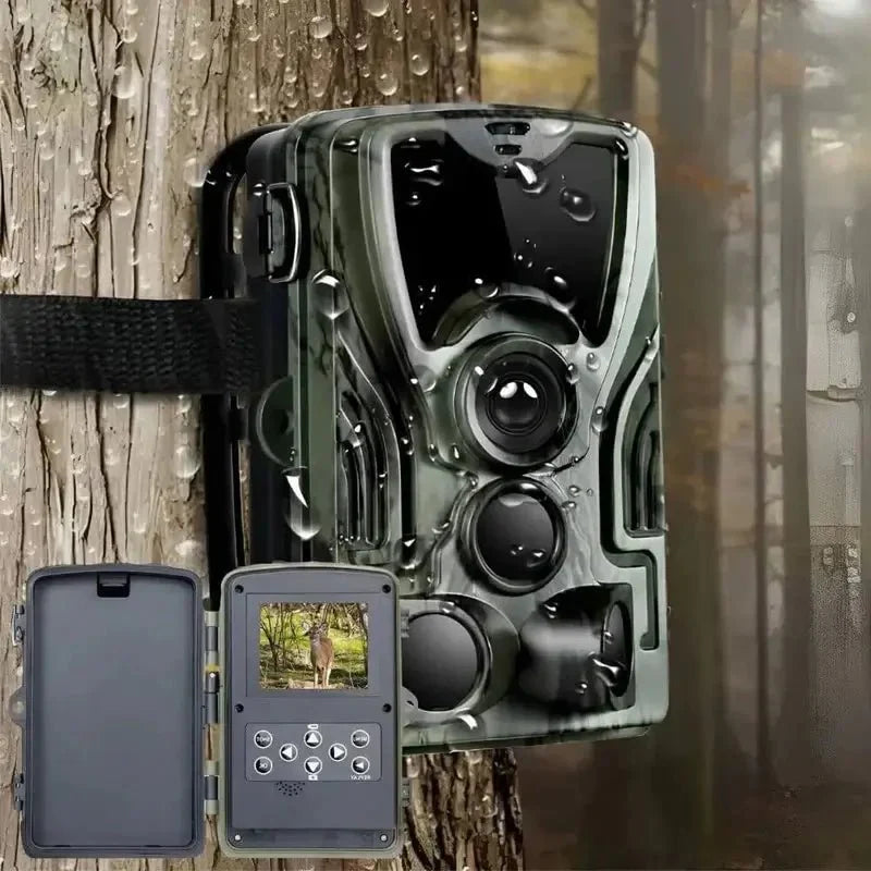 Trail Camera Motion Sensor Night Vision Built-In Monitor