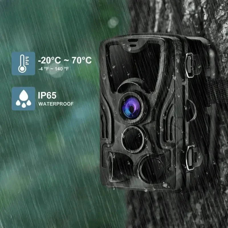 Trail Camera Motion Sensor Night Vision Built-In Monitor