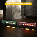 Train Set Battery-Powered Steam, Lights & Sounds
