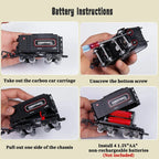 Train Set Battery-Powered Steam, Lights & Sounds