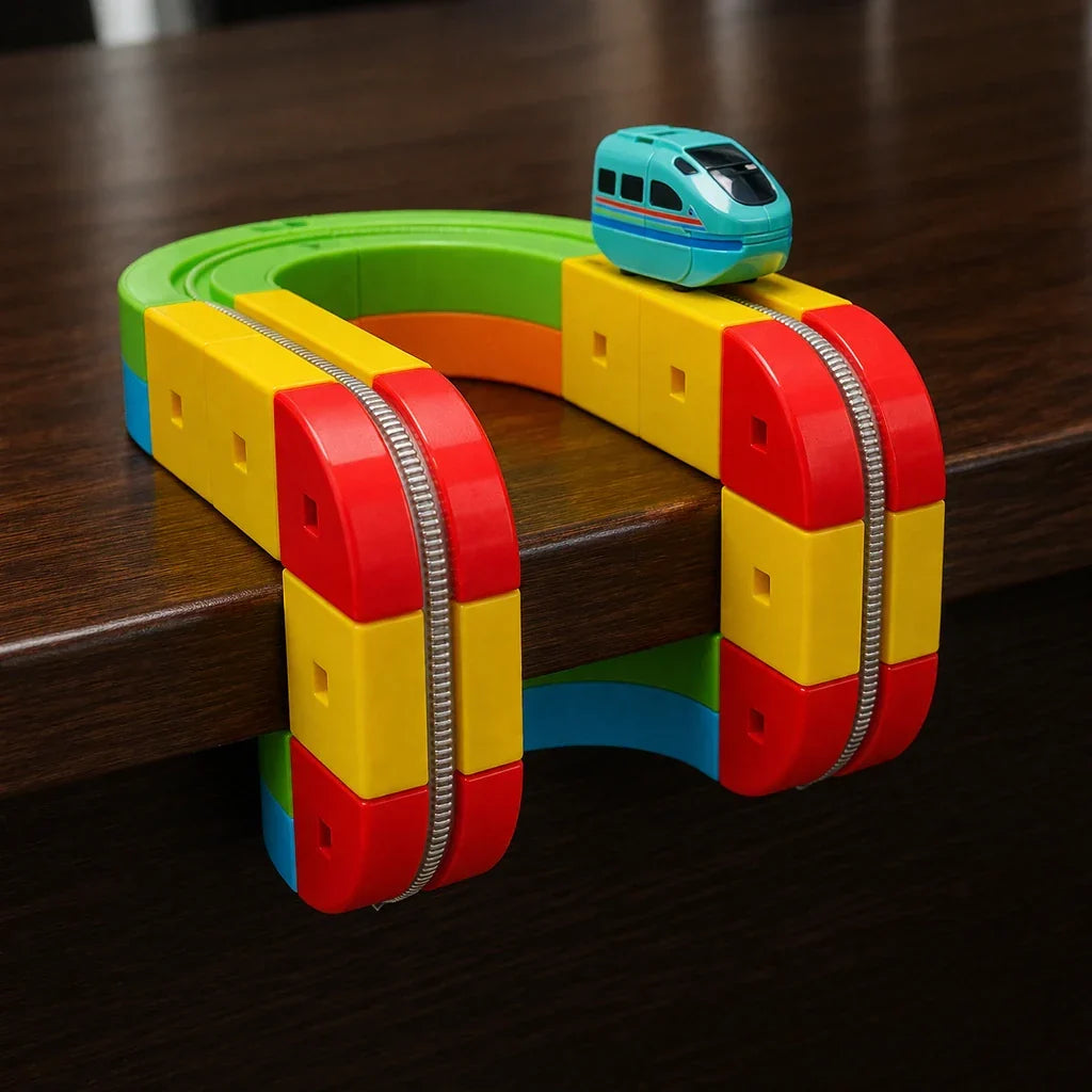 Train Set Motorized 3D Modular Vertical Loops