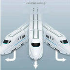 Train Toy 4 Detachable Cars LED Lights & Sounds