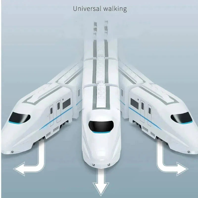 Train Toy 4 Detachable Cars LED Lights & Sounds
