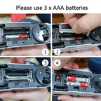 Train Toy 4 Detachable Cars LED Lights & Sounds