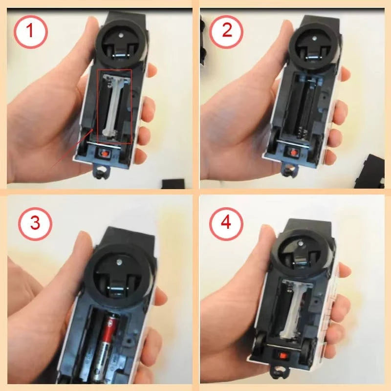 Train Toy 4 Detachable Cars LED Lights & Sounds