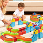 Train Track Set Magnetic 3D STEM USB Rechargeable
