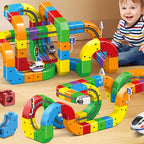 Train Track Set Magnetic 3D STEM USB Rechargeable