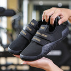 Training Shoes Flat Sole Slip-Resistant Rubber Outsole & Breathable Upper